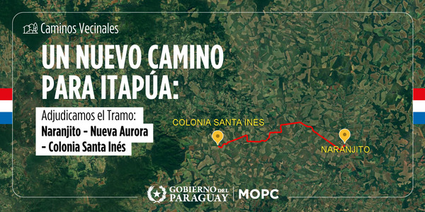Avance en Infraestructura Vial: Se Firmará el Contrato para la Pavimentación del Tramo Naranjito – Santa Inés
