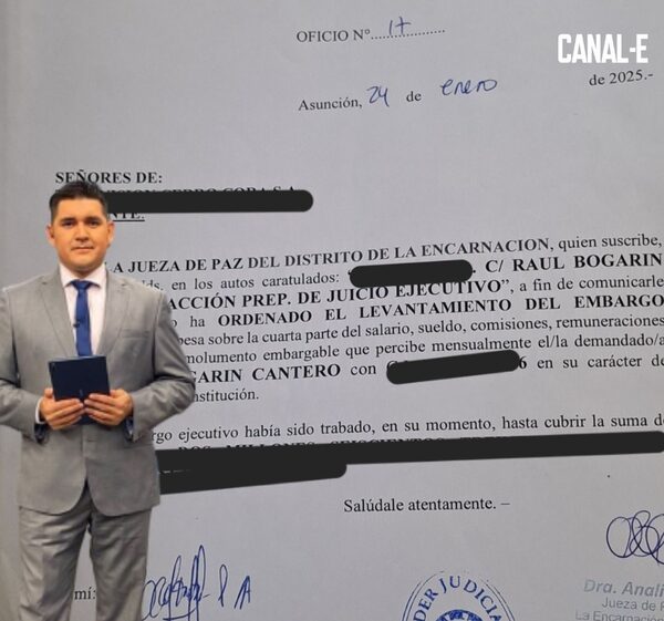 EL PERIODISTA RAÚL BOGARÍN FUE VÍCTIMA DE LA “MAFIA DE LOS PAGARÉS”