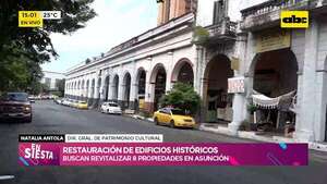 Protección de edificios históricos del país: buscan revitalizar el centro histórico de Asunción - Ensiestados - ABC Color