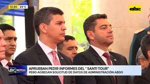 Video: pedirán informe sobre el “Santi-tour”, pero también quieren datos de la administración de Abdo - ABC Noticias - ABC Color