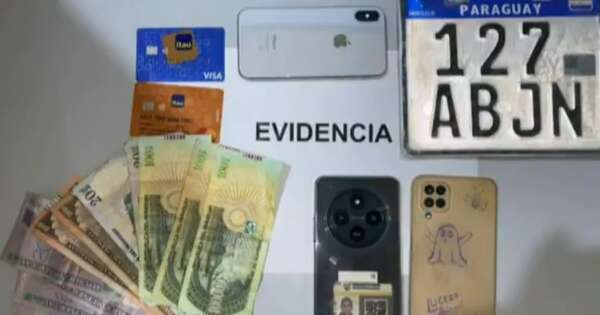 La Nación / Ex PMT fue detenido acusado de asaltar y usar tarjetas robadas para hacer compras