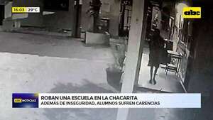 Escuela de la Chacarita sufre robo de cableado y enfrenta carencias en todos los aspectos - ABC Noticias - ABC Color