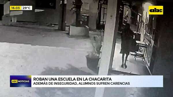 Escuela de la Chacarita sufre robo de cableado y enfrenta carencias en todos los aspectos - ABC Noticias - ABC Color