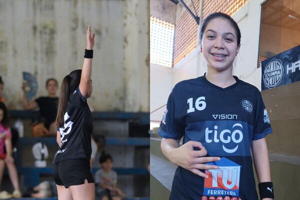 Orgullo itapuense: Milagros Rojas Amarilla brilla en el equipo de handball de Olimpia