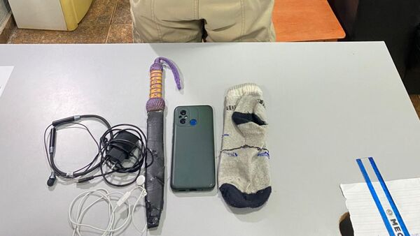 Recluso usaba celular en la cárcel de CDE
