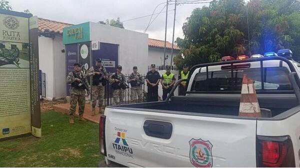 Polis en alerta en la zona de Encarnación por posible atraco a una entidad bancaria ndaje