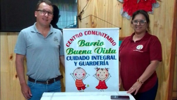 Donan acondicionador de aire a una guardería de Bella Vista