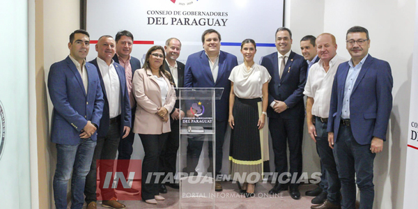 GOBERNADOR DE ITAPÚA PARTICIPÓ EN REUNIÓN DEL CONSEJO DE GOBERNADORES - Itapúa Noticias