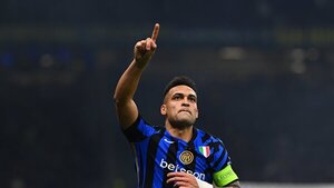 Festival de Lautaro Martínez contra Mónaco