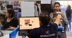 La Nación / Reportan récord de movimiento migratorio en el país