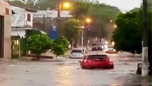 La esperada lluvia no fue nada amable con Asunción y Central