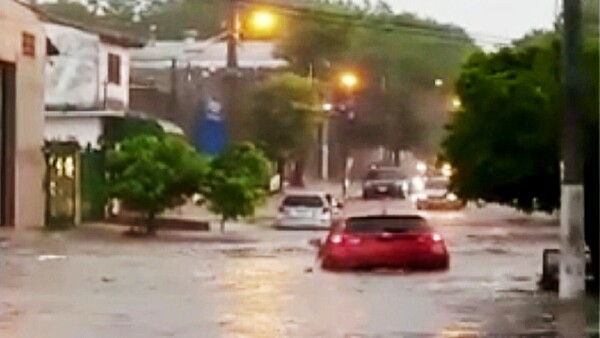 La esperada lluvia no fue nada amable con Asunción y Central