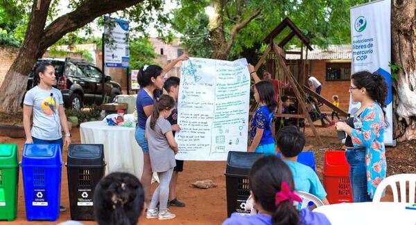 Impulsan talleres sobre gestión responsable de residuos en la Ciudad de Luque