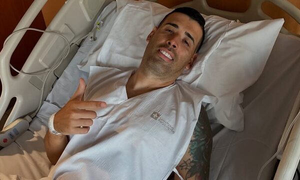 ¿Qué le pasó a Edgar Camarasa? ¡Apareció recién operado!