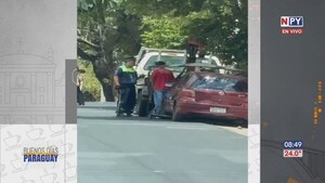 PMT escolta a conductor hasta un cajero para supuestamente cobrarle una coima