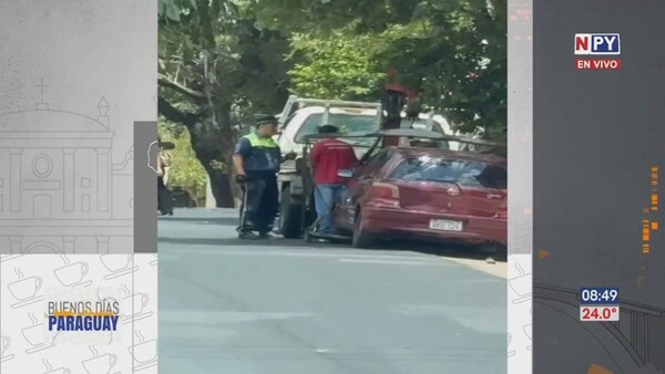 PMT escolta a conductor hasta un cajero para supuestamente cobrarle una coima