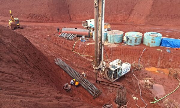 Avanza construcción de primer trébol de Paraguay en el Corredor Metropolitano del Este