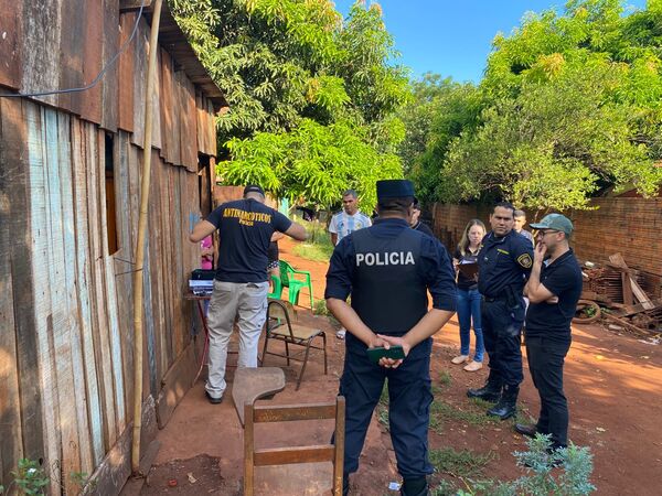 Allanamiento en Hohenau: Detienen a joven con marihuana y evidencian hecho de hurto