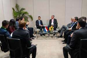 Peña se reunió con la contratista de obras eléctricas claves para el país - Economía - ABC Color