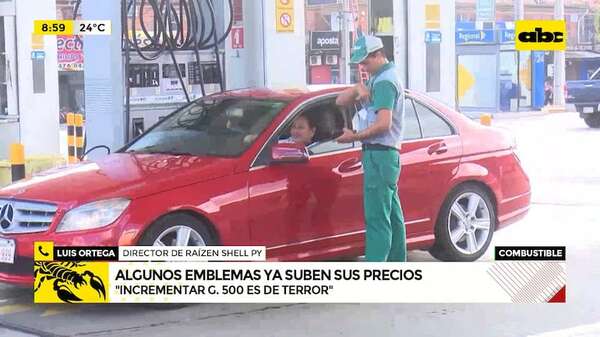 Emblemas privados suben sus precios y esperan que Petropar haga lo mismo - ABC Noticias - ABC Color