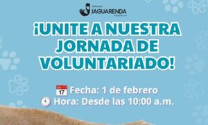 Invitan a ser voluntario por un día en “Jaguarenda”