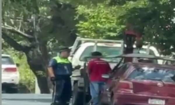 Filman a agente de tránsito en presunta coima: PMT anuncia sumario - Policiales - ABC Color