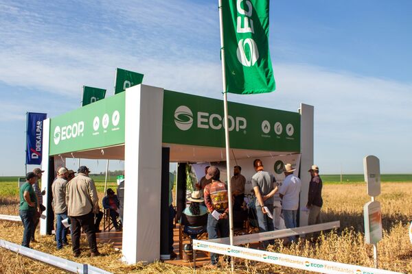 Ecop realizó manejo de soja con fertilizantes organominerales en Choré