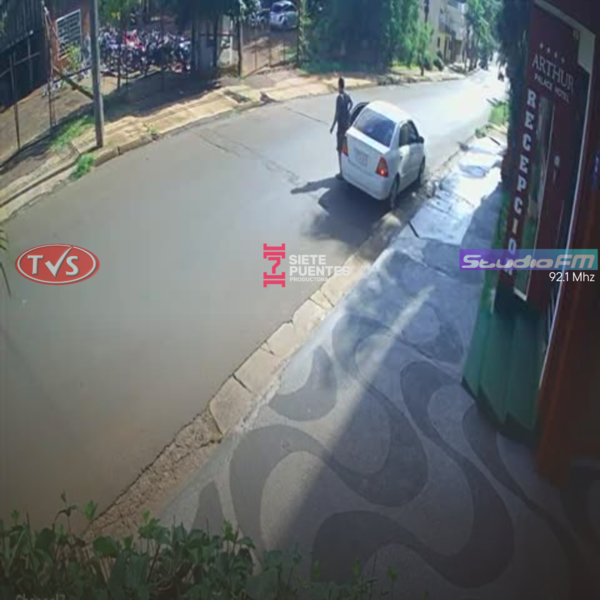 CONDUCTOR HUYE DEL CORRALÓN MUNICIPAL DE ENCARNACIÓN Y ES RECAPTURADO EN CAMBYRETÁ - TVS
