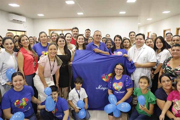 Con apoyo de Itaipú inician construcción de espacio para niños con TEA en Minga Guazú | DIARIO PRIMERA PLANA