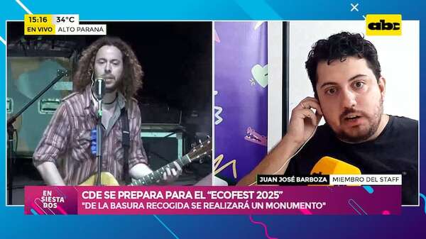 CDE se prepara para el “EcoFest 2025″: una fusión de música y conciencia ambiental - Ensiestados - ABC Color