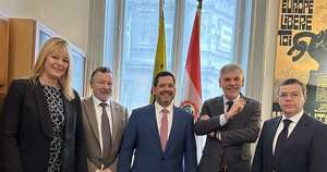 La Nación / Latorre destacó valores de Paraguay ante representantes del Parlamento Flamenco en Bélgica