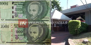 DETECTAN CIRCULACIÓN DE BILLETES FALSOS DE 100.000 GS. EN ENCARNACIÓN - Itapúa Noticias