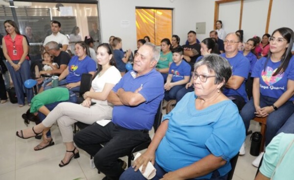 Inician construcción de espacio para niños con TEA en Minga Guazú