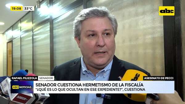 Video: “¿Qué es lo que ocultan en ese expediente?” cuestiona senador sobre hermetismo en caso Pecci - ABC Noticias - ABC Color