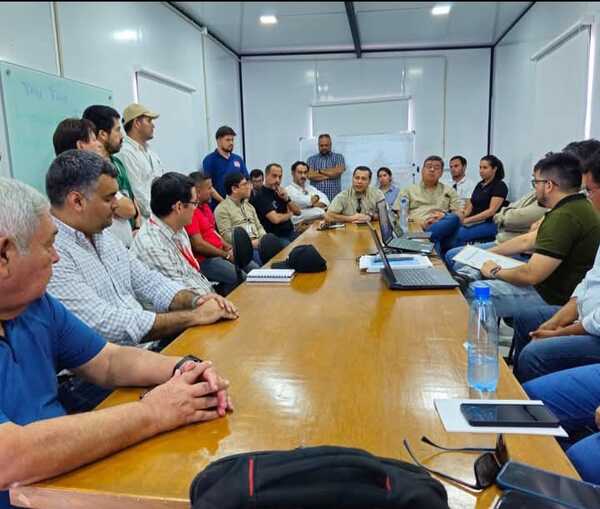 ANDE y contratistas ajustan detalles para ejecución de 202 km de líneas de transmisión de 500 kV