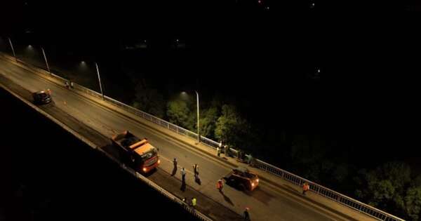 Diario HOY | Continúan los trabajos de reparación en el puente Remanso