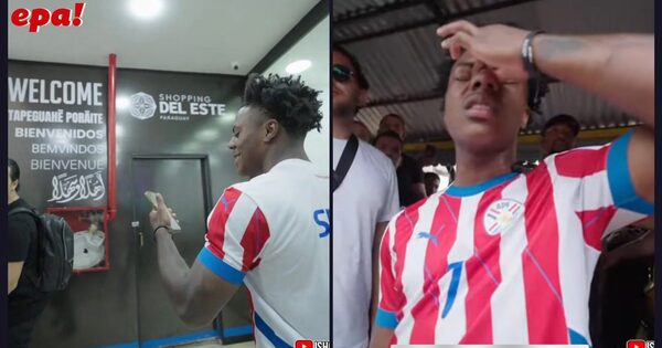 La icónica foto que Speed seleccionó para representar su breve tour por Paraguay