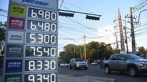 Se generaliza la suba de precios de combustibles en G. 350 por litro