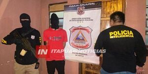 DIVISIÓN DE INTELIGENCIA CAPTURÓ A SUJETO CON ORDEN DE CAPTURA - Itapúa Noticias