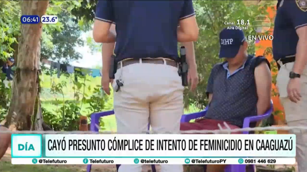 Cayó presunto cómplice de intento de feminicidio en Caaguazú