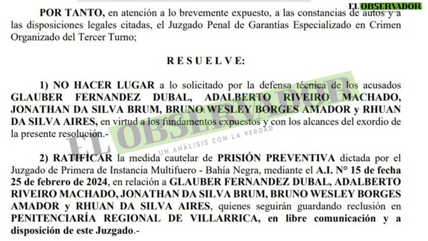 Admisión de acusación y elevación a juicio no lesiona garantías procesales ni constitucionales