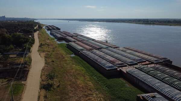 Río Paraguay: navegación prosigue con dificultades, pero pronósticos son alentadores - Nacionales - ABC Color