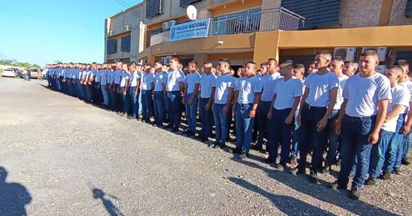 Diario HOY | Reabren el Colegio de Policía en Concepción con el ingreso de nuevos aspirantes