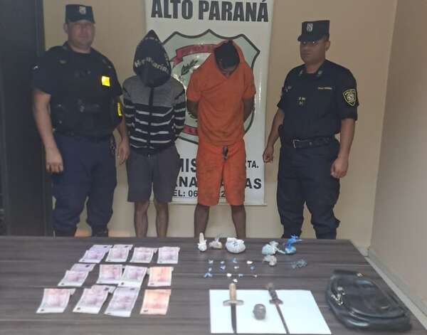 Tras manifestación de vecinos, aprehenden a supuestos microtraficantes - ABC en el Este - ABC Color