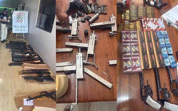 Incautan armamentos de guerra en el departamento de Canindeyú | DIARIO PRIMERA PLANA