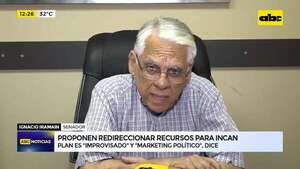 Cartismo propone redireccionar recursos al Incan: para opositores es “puro marketing e improvisación” - ABC Noticias - ABC Color