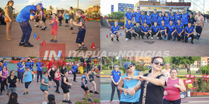 PROMUEVEN EL BIENESTAR CON ACTIVIDADES RECREATIVAS EN LA PLAYA SAN JOSÉ - Itapúa Noticias