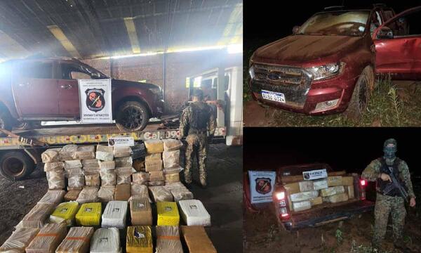 Incautaron 13 kilos de marihuana prensada en Yhú – Prensa 5