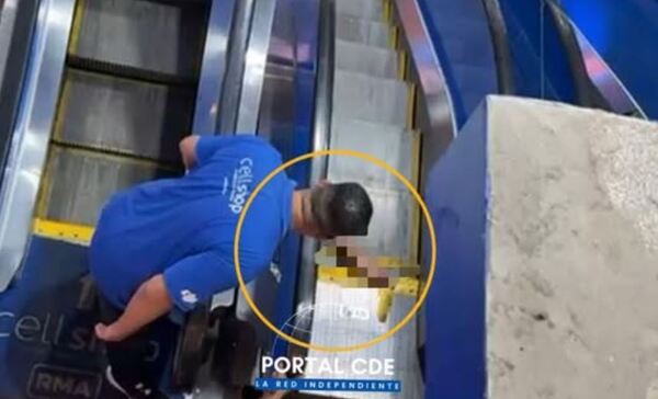 Trabajador habría perdido el brazo al ser atrapado por escalera mecánica en CDE