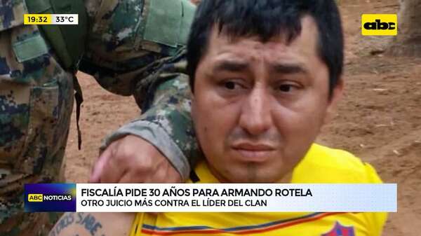 Video: Fiscalía pide 30 años de cárcel para el líder del clan Rotela - ABC Noticias - ABC Color